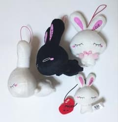 大塚愛 LOVEぬいぐるみマスコット4点セット - メルカリ