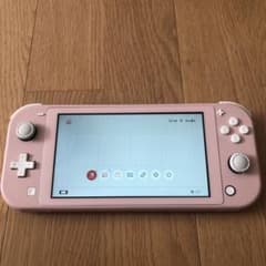 NINTENDO SWITCH LITE カスタム　チェリーブロッサム　ピンクのサムネイル