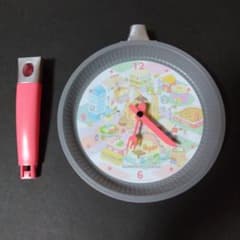 すみっコぐらし フライパンクロック ピンク