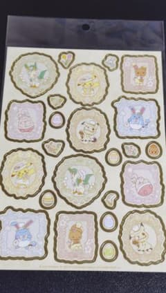 ポケモン Photogénique Easter イースター 箔押しシールのサムネイル