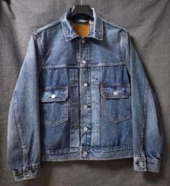 赤耳】リーバイス プレミアム Type II セルビッジ S エイジング良 