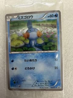 未開封ミズゴロウ ポケモンカード 109/XY-P - メルカリ