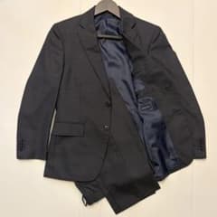 【美品・クリーニング済】THE SUIT COMPANY スーツ ネイビー A3のサムネイル