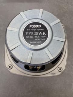 FOSTEX 20cmフルレンジユニット(1本) FF225WK FOSTEX 20cmフルレンジユニット(1本) FF225WK
