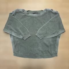 ゆったり透け感ニット〈ヴィンテージ加工〉のサムネイル