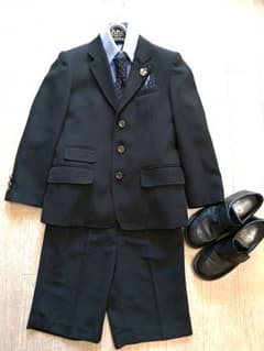 男の子　スーツ 120　19.0靴セットのサムネイル