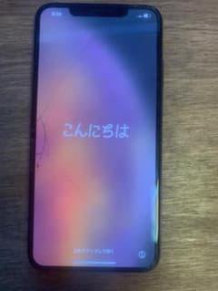 iPhone xs max 256GB au ジャンク　画面割れ＆接触不良のサムネイル
