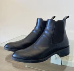 サイドゴアブーツ ZARA ヒールブーツ 41のサムネイル