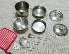 ままごとセット　ステンレスのサムネイル