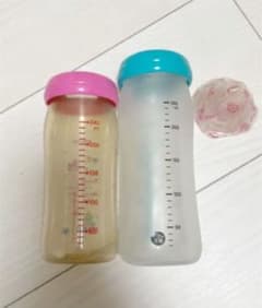 ピジョン 母乳実感 哺乳瓶 2本セット 乳首SS付きのサムネイル