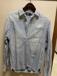 Thumbnail of RRL ワークシャツ　インディゴ染め　プルオーバー　size M