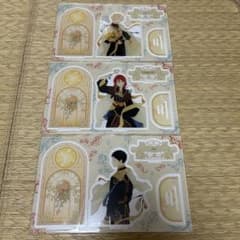 赤髪の白雪姫 ステンドグラス風アクリルスタンド 白雪 ゼン オビ 3点