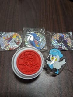 ポケモン　くら寿司　マグネット　スタンプ　クリップ　5点セットのサムネイル
