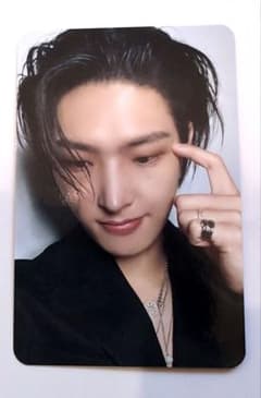 ATEEZ ミンギ トレカ makestar特典トレカ - メルカリ