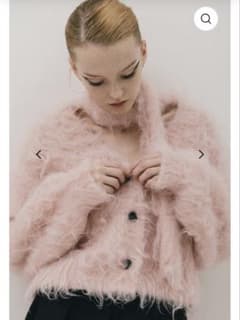 the toe Westminster Shaggy Cardigan ピンク - メルカリ