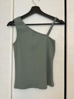 GRL グリーン タンクトップ L