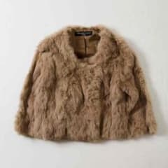 WR】リアルラビットファーコート | Mercari