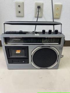 Victor カセットレコーダー付 ラジオ RC-242 - メルカリ