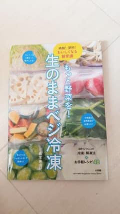 もっと野菜を! 生のままベジ冷凍 時短!節約!おいしくなる新常識のサムネイル