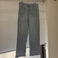 H&M ライトブルー ワイドデニムパンツ EUR38のサムネイル
