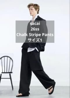 sacai 26ss Chalk Stripe Pants サイズ1 - メルカリ