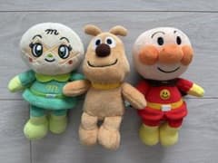 アンパンマン メロンパンナ チーズ ぬいぐるみ 3点セットのサムネイル