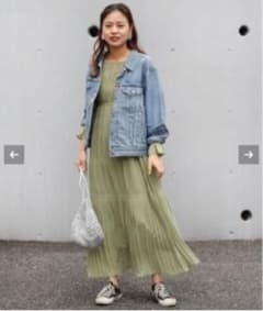 JOURNAL STANDARD relume プリーツロングワンピースのサムネイル