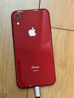iPhone XR 256GB Product Red 赤 ソフバsim 液晶難のサムネイル