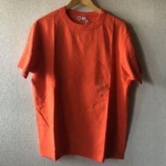 Tシャツ　オレンジ　ユニクロユー　クルーネックTのサムネイル