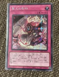 遊戯王 聖王の粉砕 ドミナスパージ シークレット シク - メルカリ