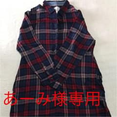 チェックシャツ シャツワンピースのサムネイル