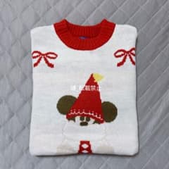 ディズニー クリスマス 2025 リルリンリン セーター ニット - メルカリ