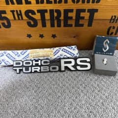 スカイライン　DOHC TURBO RS エンブレム ピンバッチ　セットのサムネイル