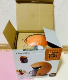 レコルト コーヒーメーカー グランカフェデュオ オレンジ GKD-1ORのサムネイル