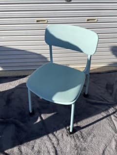 ②【美品】オカムラ 8124SL FPE6 5脚セット 座パッド・キャスター付