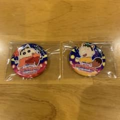 크레용 신짱 캔 배지 2점 세트