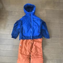 モンベル　スキーウェア上下　140 モンベル スキーウェア上下 140 - メルカリ