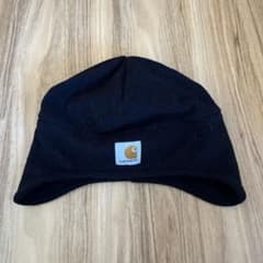 carhartt 黒 ニット帽 フリースのサムネイル