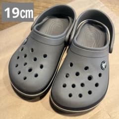 Crocs クロックス サンダル グレー　J1 19センチのサムネイル