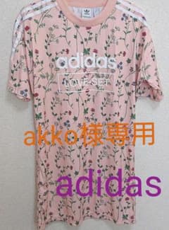 adidas originals アディダス  Tシャツ ワンピース 花柄のサムネイル