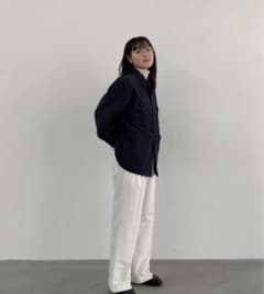 UNIQLO リネンブレンドダックワイドパンツのサムネイル