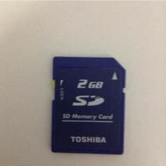 TOSHIBA SDカード ２GBのサムネイル