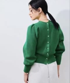 ADAM ET ROPE' FEMME 2WAYパワショルカーディガンのサムネイル