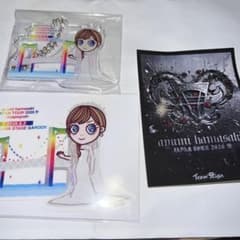 浜崎あゆみ アクリルキーホルダー 東京 立川 ステッカー セット ②