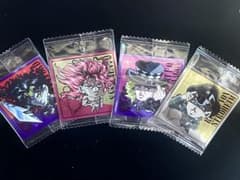 ジョジョの奇妙な冒険 ウエハースシール 4枚セットのサムネイル