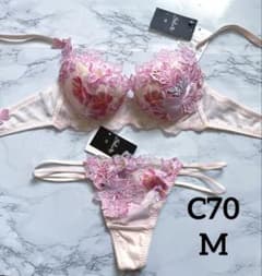 サルート　ブラ　C70 ソング　M 59 ☆新品 C70 M サルート ブラ＆ソング セット 46G PI - メルカリ
