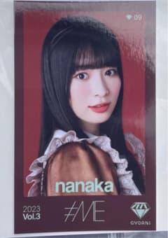 ≠ME 冨田菜々風　ミニフォトカード　レア　ノイミーのサムネイル