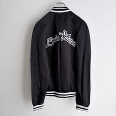 美品✨】ルイヴィトン スカジャン エンブロイダリー ジップアップ 黒