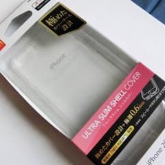 新品未使用 ELECOM iPhone7 ウルトラスリムシェルカバーのサムネイル