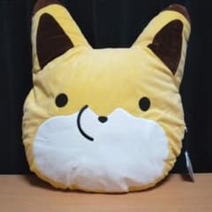너구리와 여우 봉제인형 쿠션